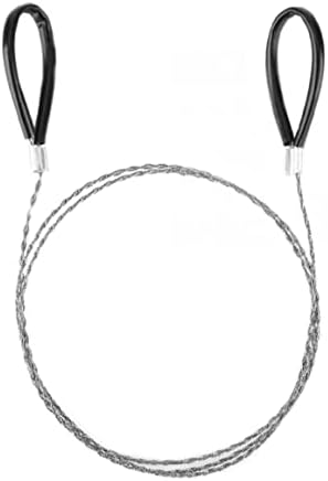 scie de survie "scie de poche ultra pratique 75 cm idéale camping, acier inox pour bois & plastique"