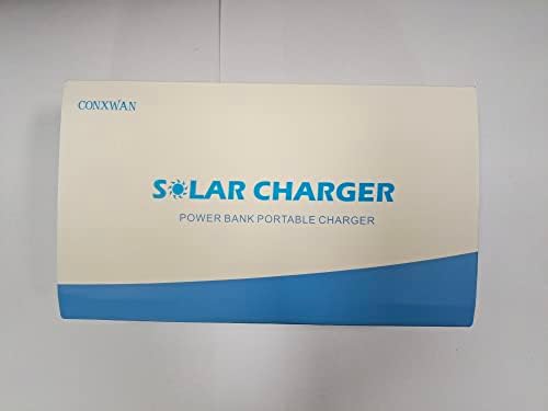panneaux solaires portables et chargeurs "batterie externe solaire 26800mah conxwan power bank usb c pour smartphones et tablettes idéal camping"