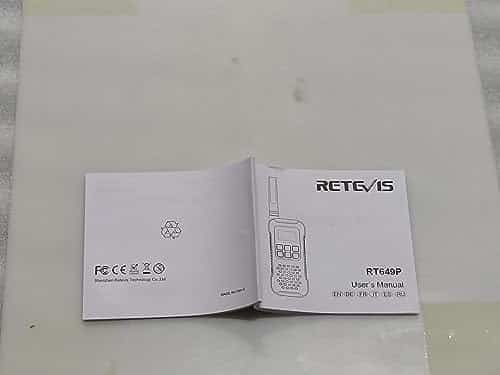 talkie walkie étanche "talkie walkie retevis rt649p Étanche ip67 pmr446, led & sos 16 chaînes pour extérieur (vert, 1 paire)"