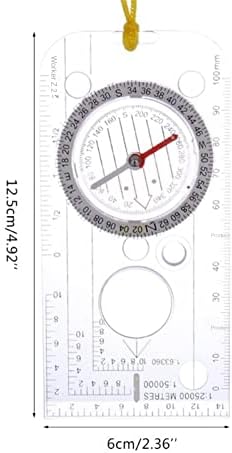 application de cartographie pour survie "kit de 2 boussoles de navigation et randonnée idéal pour camping & sports outdoors lecture carte & survie"