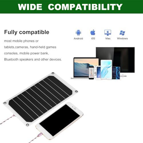 panneaux solaires portables et chargeurs "chargeur solaire portable dewin 10w 5v panneau Étanche ip64 avec sortie usb"