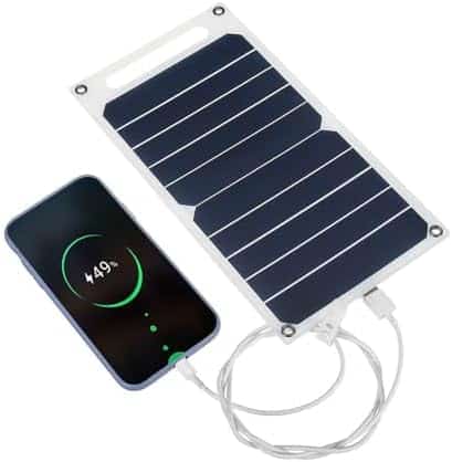 panneaux solaires portables et chargeurs "chargeur solaire portable dewin 10w 5v panneau Étanche ip64 avec sortie usb"