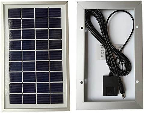 système dʼalimentation solaire portable "gutreise générateur solaire portable 4,5ah/6v avec ampoules led blanc 6000k 6500k et chargeur téléphone"