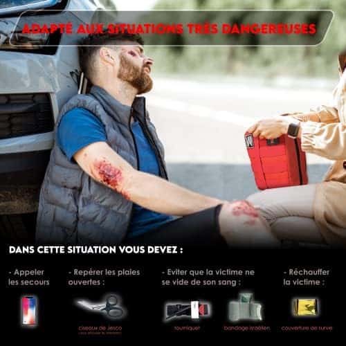 ration de survie militaire "kit de survie ultimate woncrow | trousse de secours ultra complète pour camping, randonnée & voyage inclut aspire venin, couverture de survie et plus."